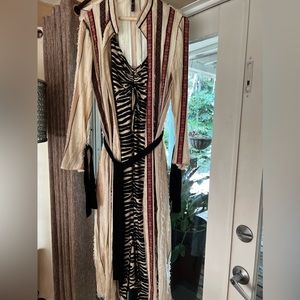 Zara duster/jacket and dress never worn without tags